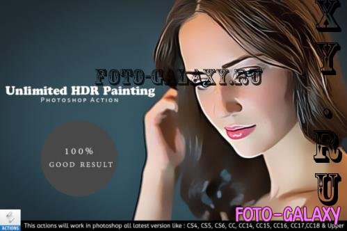 Unlimited HDR Oil Paint Action CC18+ - 2285737