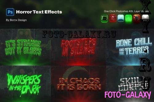 Horror Text Effects Photoshop - 285354182