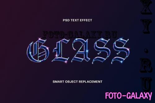 Holographic Glass Text Effect - 5777011