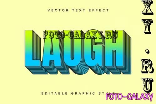 Gradient Layered Vector Text Effect Mockup - SVHAKLY