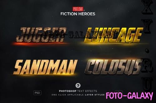 Heroes 03  Action Game Text Effects - JFJ5H8F