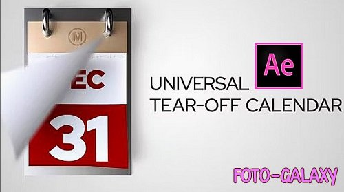 Tear-Off Calendar 326653 - Project for After Effects