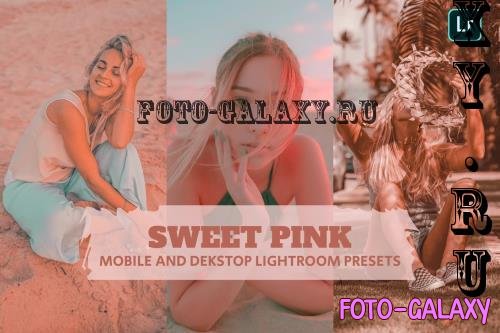 Sweet Pink Lightroom Presets Dekstop and Mobile - 3SDBTSV