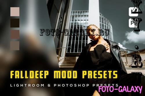 6 Fall Deep mood Lightroom and Photoshop Presets - U4DR8UQ