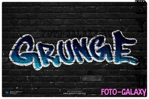 Grunge Graffiti Text Effect - NKU56GX