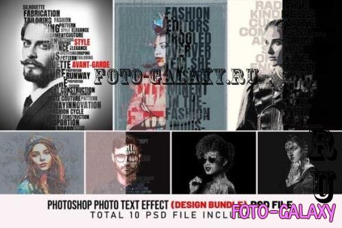 Photo Text Effect Design Bundle - 282287651