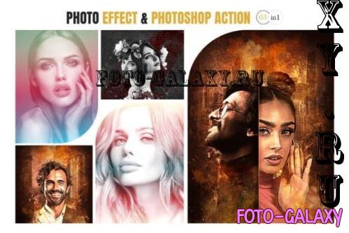 Photoshop Photo Effect & Action - 283007590