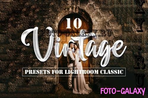 10 Vintage presets for Lightroom Classic 2N476MH