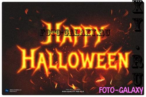 Halloween Burning Text Effect - BHC3E4A