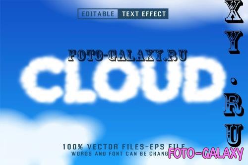 Cloud Editable Text Effect - Q44X3RQ