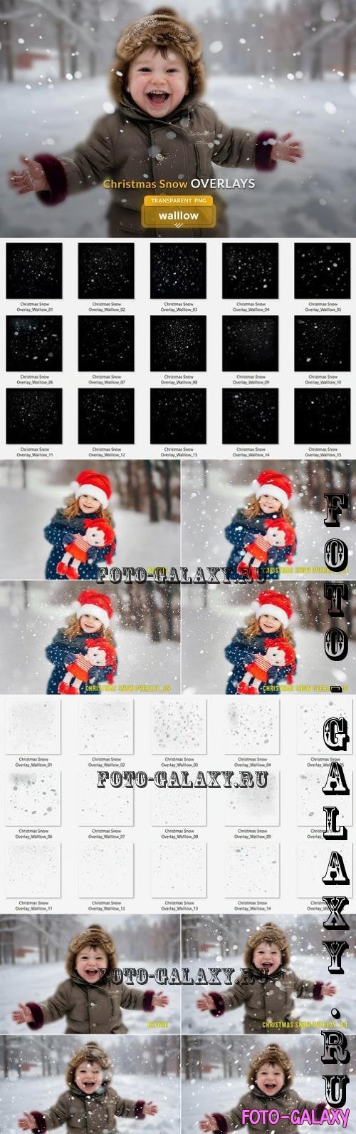 Snow PNG transparent photo Overlays - 285754292