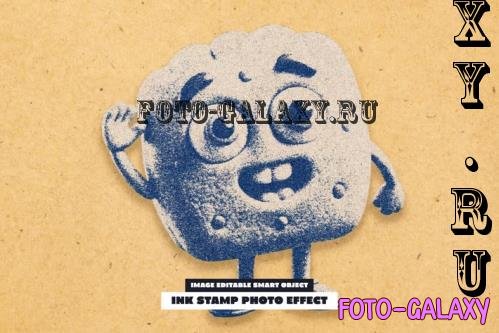 Ink Stamp Photo Effect - 285779914