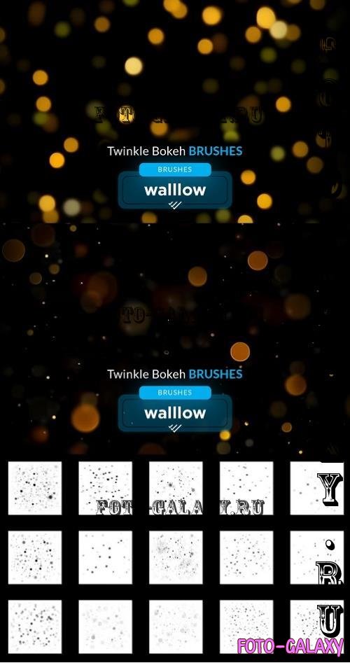 Twinkle bokeh photoshop brushes - 285923352 - UTD2YC5