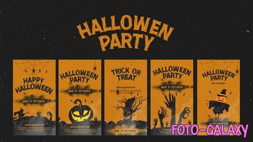 Halloween Party Instagram Stories - 48271960 - Premiere Pro Template (Videohive)