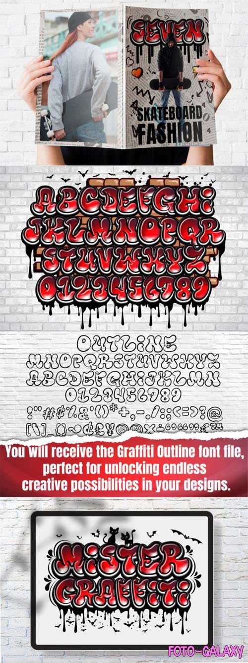 King Graffiti Font