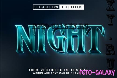 Night Editable Text Effect - 5Y67YCK