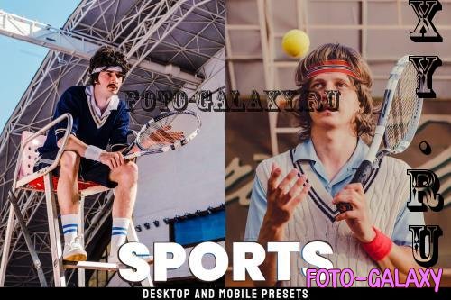 Sports - Desktop and Mobile Presets - VJKN3MP