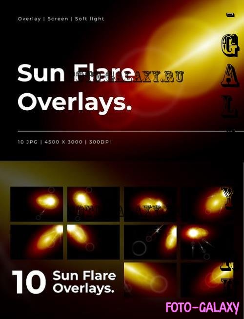 Sun Light Flare Overlay - W6KKVPP