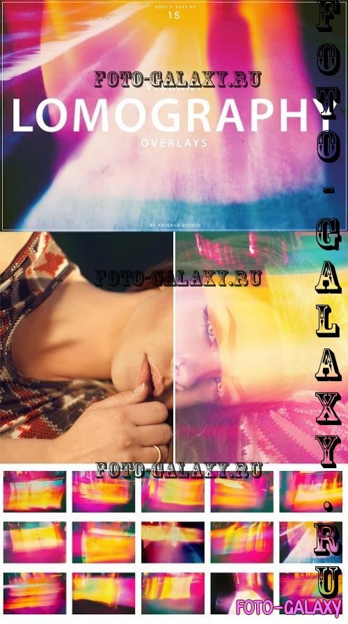 Vibrant Lomography Overlays - 7AYBQL8