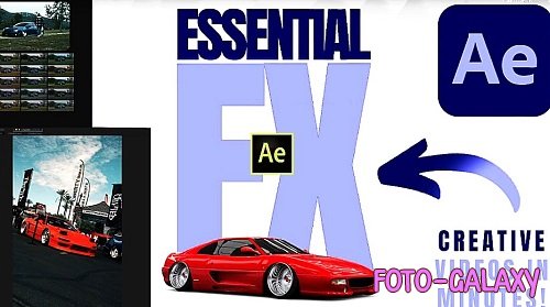 EssentialFX and EssentialSFX - Extensions for After Effects