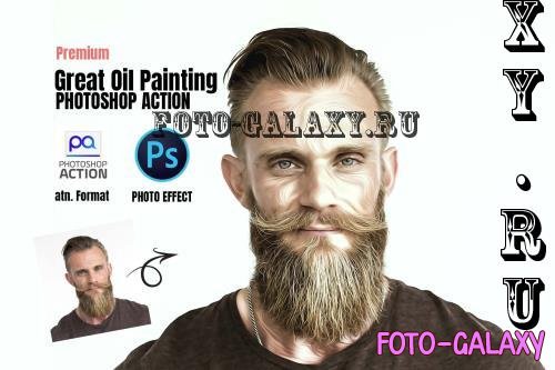  Great Oil Painting Photoshop Actions