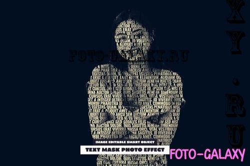 Text Mask Photo Effect - 286314829