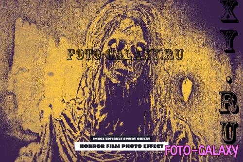 Horror Film Photo Effect - 286649876