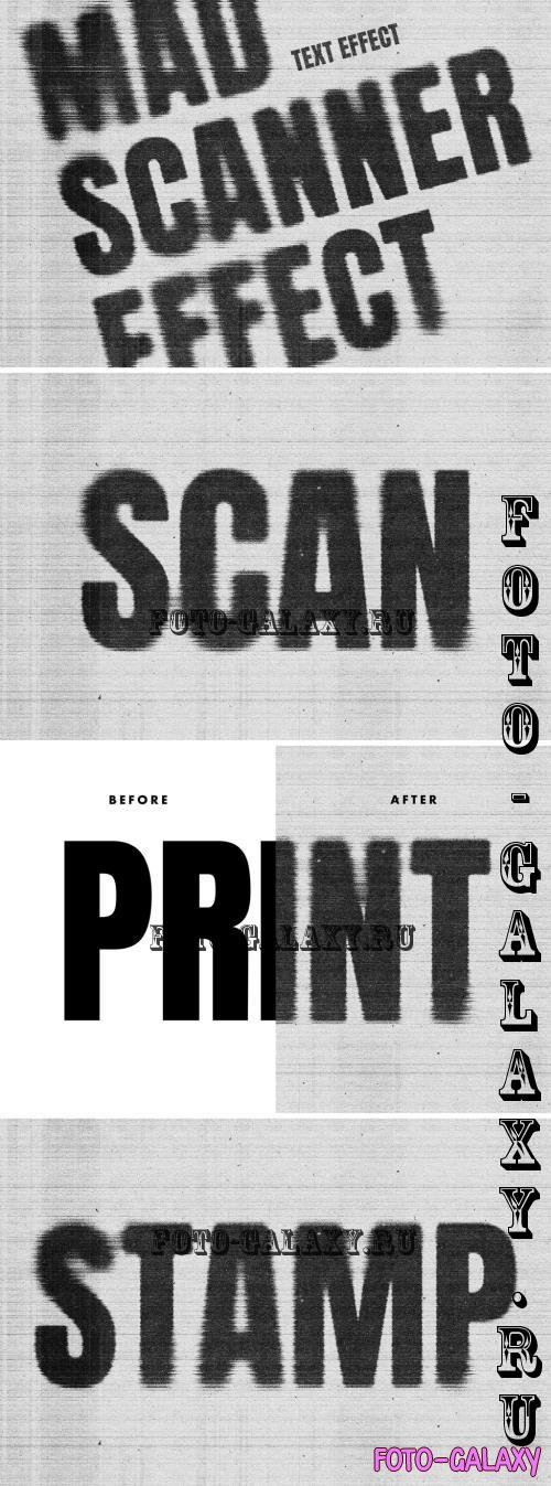 Mad Scanner Text Effect - 286721168