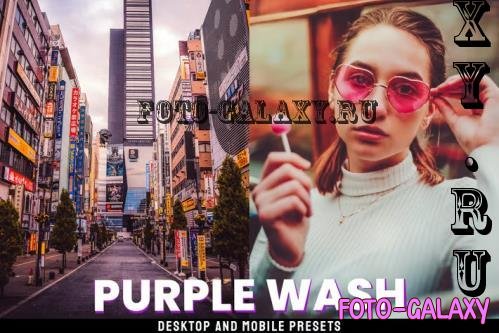 Purple Wash - Desktop and Mobile Presets - ERVS7NB