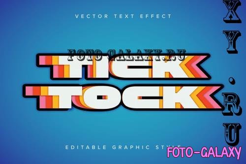 Colourful Layered Vector Text Effect Mockup - EYC4QKU