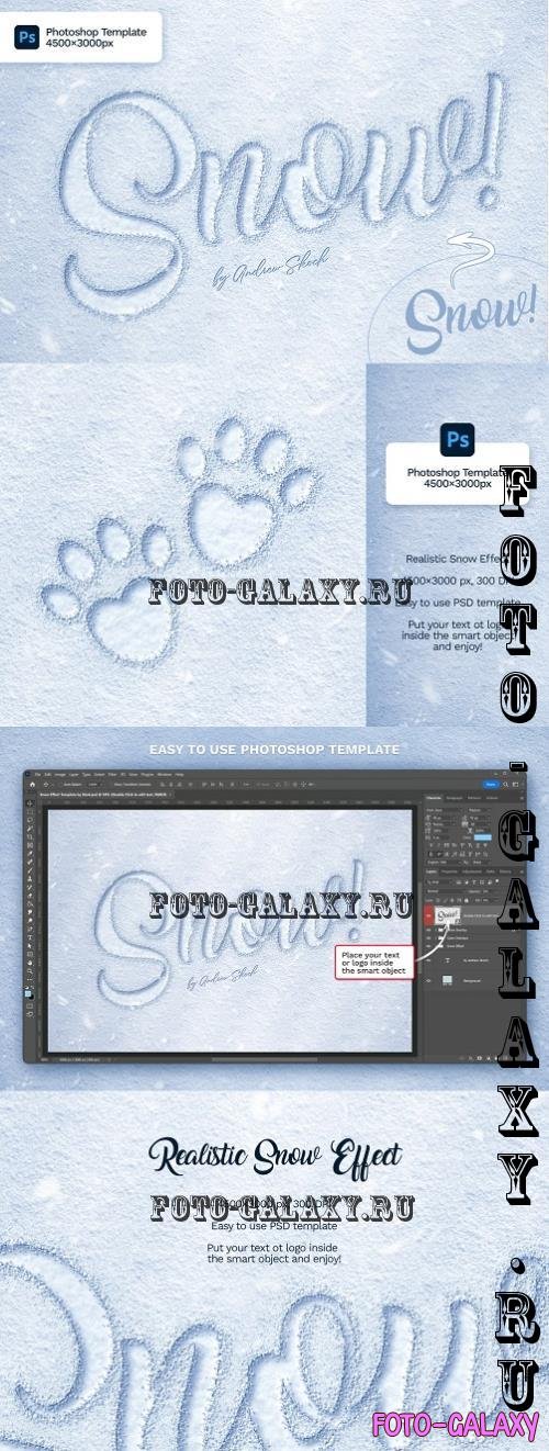 Snow Effect Template - 287215699 - YG8CFUE