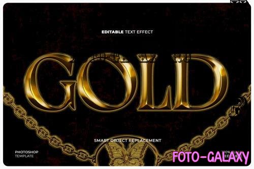 Gold Text Effect - ZYZEYL3