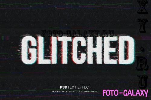 Distortion Glitch Text Effect - 4SQ4L4E