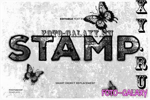 Ink Stamp Text & Logo Effect - 8P4ND7N