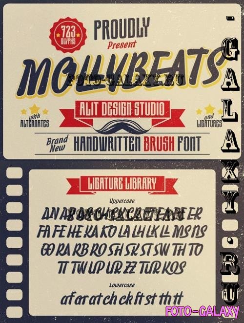 Molly Beats Handwritten Font - 285556918 - LKSSZNV