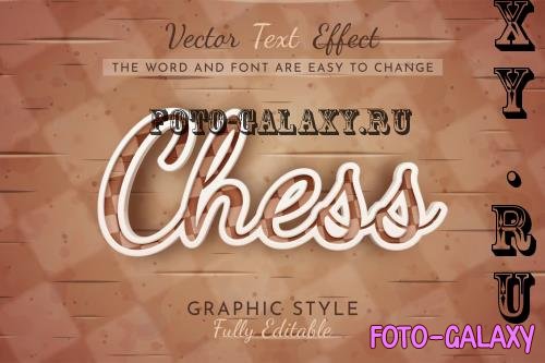 Chess Game Editable Text Effect - 287510308