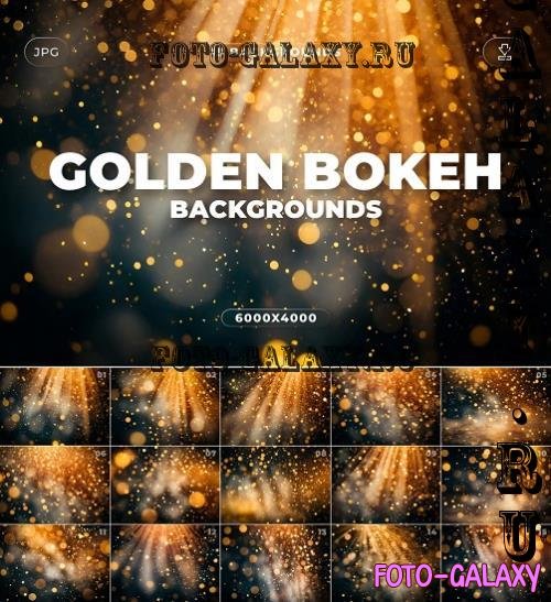 15 Golden Bokeh Backgrounds - TJY6FAE