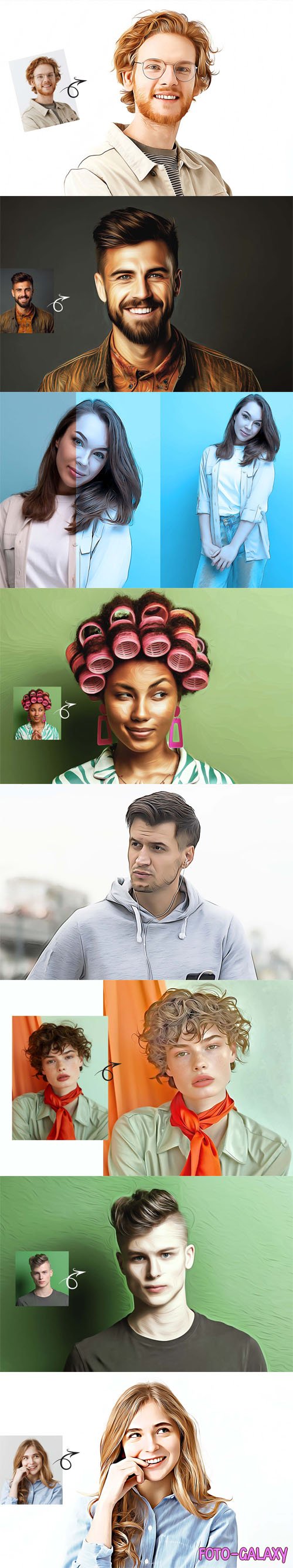 8 Best Modern Realistic Painting Actions for Photoshop