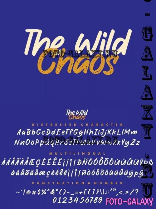 The Wild Chaos Font - 6272810 - RLJAZWQ