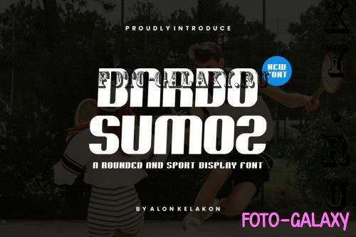 Bardo Sumoz - Rounded Sport Font - HKQTU4U