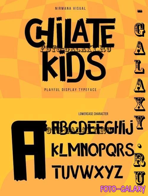 Chilate Kids - Logo Font - 280006459 - 82WPMU7