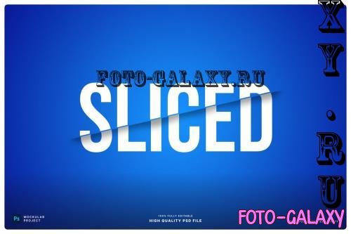 Multiple Sliced Text Effect - CSQQN78