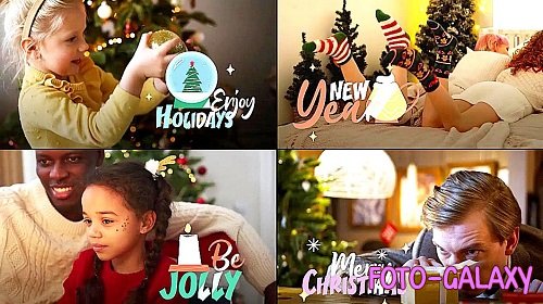 Videohive - Colorful Christmas Titles 54833878 - Project For Final Cut & Apple Motion