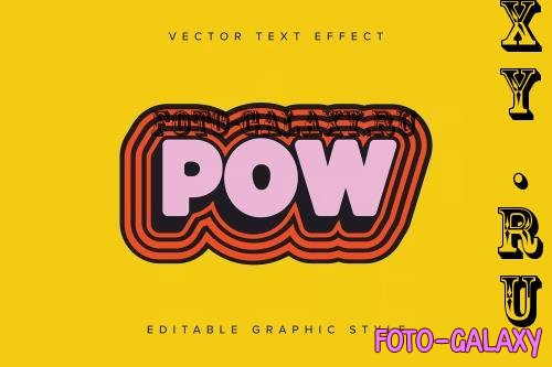 Comic Vector Text Effect Mockup - R7RF4PA