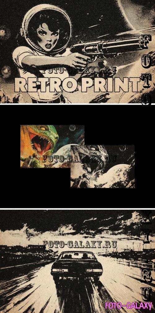 Retro Print Photo Effect - 287815149 - 5PEN327