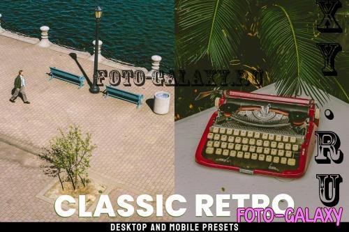 Classic Retro - Desktop and Mobile Presets - HTDTDB6