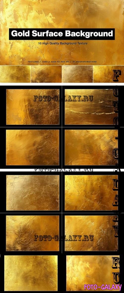 Gold Surface Background Textures - ECP59NV