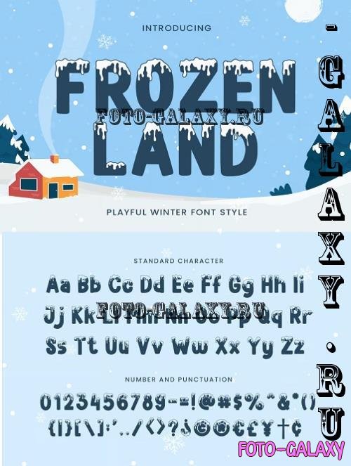 Frozenland - Christmas Font - JDW46EP