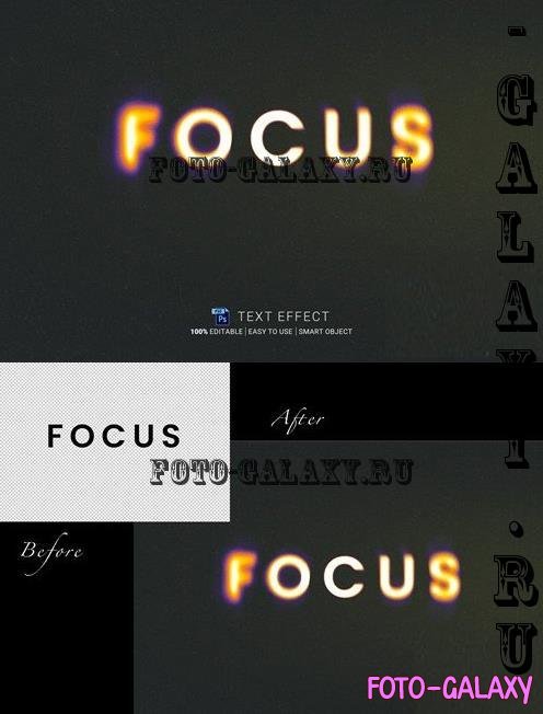 Gradient Blur Text Effect - 5SU9QTT