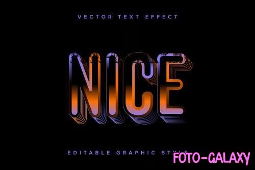Dark Layered Vector Text Effect Mockup - AU2YA6X